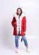 photo Parka with fur of white polar albino fox in the women's furs clothing web store https://furstore.shop