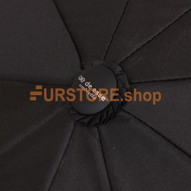 фотогорафия Зонт складной de esse 3218 Полуавтомат Черный в магазине женской меховой одежды https://furstore.shop