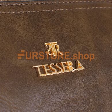 фотогорафия Сумка de esse T37065-05 Коричневая в магазине женской меховой одежды https://furstore.shop