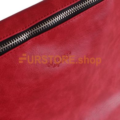 фотогорафия Сумка-рюкзак de esse DS56101-155 Красная в магазине женской меховой одежды https://furstore.shop