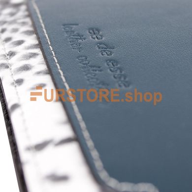 фотогорафия Кошелек de esse LC52002-3 Синий в магазине женской меховой одежды https://furstore.shop