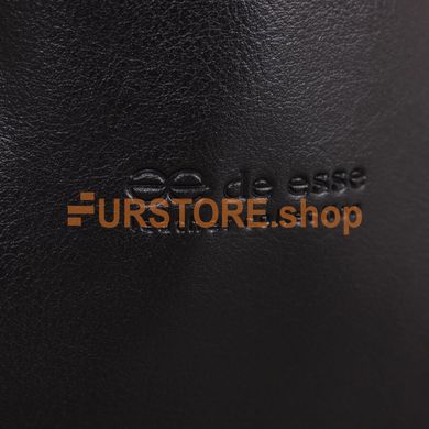 фотогорафия Сумка de esse L27744-1 Черная в магазине женской меховой одежды https://furstore.shop
