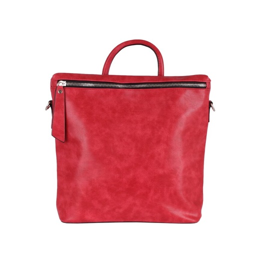 фотогорафія Сумка-рюкзак de esse DS56101-155 Красная в онлайн крамниці хутряного одягу https://furstore.shop