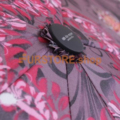 фотогорафия Зонт складной de esse 3215 полуавтомат Бордовый в магазине женской меховой одежды https://furstore.shop
