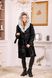 photo Long fur coat made of natural fur with a hood like a silver fox in the women's furs clothing web store https://furstore.shop