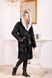 фото Довга шуба з натурального хутра з капюшоном під чорнобурку в онлайн крамниці жіночого одягу https://furstore.shop