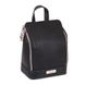 фото Сумка-рюкзак de esse DS23724-401 Черная в онлайн крамниці жіночого одягу https://furstore.shop