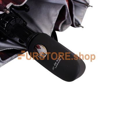 фотогорафия Зонт складной de esse 3215 полуавтомат Темно-красный в магазине женской меховой одежды https://furstore.shop