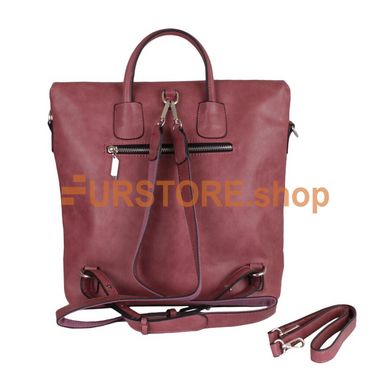 фотогорафия Сумка-рюкзак de esse DS56101-513 Темно-розовая в магазине женской меховой одежды https://furstore.shop