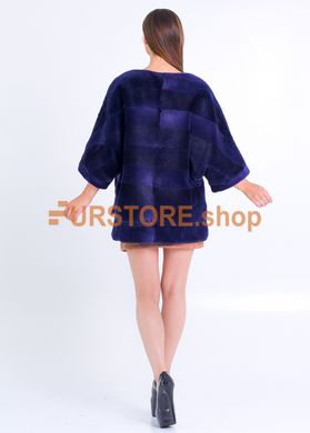 фотогорафия Меховой свитер из стриженой нутрии плюшки в магазине женской меховой одежды https://furstore.shop