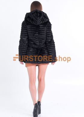 photographic Sheared short fur coat from coypu in the women's fur clothing store https://furstore.shop