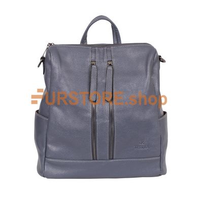 фотогорафия Сумка-рюкзак de esse T37813-630 Синяя в магазине женской меховой одежды https://furstore.shop