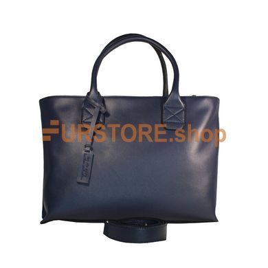 фотогорафия Сумка de esse L27912-74 Синяя в магазине женской меховой одежды https://furstore.shop