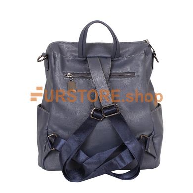 фотогорафия Сумка-рюкзак de esse T37813-630 Синяя в магазине женской меховой одежды https://furstore.shop