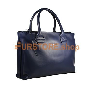 фотогорафия Сумка de esse L27912-74 Синяя в магазине женской меховой одежды https://furstore.shop