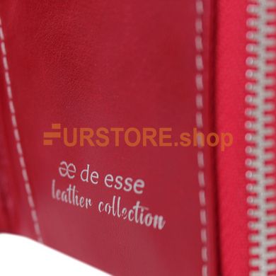 фотогорафия Кошелек de esse LC14189-YP05 Красный в магазине женской меховой одежды https://furstore.shop