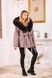 фото Розовое пальто с меховым капюшоном в интернет магазине магазине меха https://furstore.shop