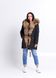photo Black winter parka with raccoon fur in the women's furs clothing web store https://furstore.shop