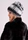 фото Женская зимняя шапка из меха кролика Рекс | БОБРИКА в онлайн крамниці жіночого одягу https://furstore.shop