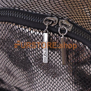 фотогорафия Сумка-рюкзак de esse L53001-8YB Бронзовая в магазине женской меховой одежды https://furstore.shop