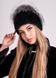 фото Роскошная меховая шапка с объемным колпаком из чернобурки в онлайн крамниці жіночого одягу https://furstore.shop