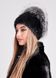 фото Роскошная меховая шапка с объемным колпаком из чернобурки в онлайн крамниці жіночого одягу https://furstore.shop