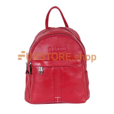 фотогорафия Сумка-рюкзак de esse L26145-3 Красная в магазине женской меховой одежды https://furstore.shop