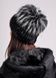 фото Женская зимняя шапка из натурального меха чернобурки и нутрии в интернет магазине магазине меха https://furstore.shop