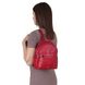фото Сумка-рюкзак de esse L26145-3 Красная в онлайн крамниці жіночого одягу https://furstore.shop