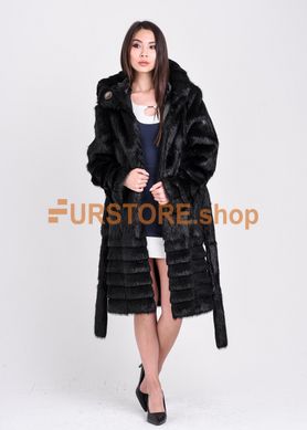 photographic Female fur coat from nutria fur | haircut step in the women's fur clothing store https://furstore.shop