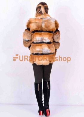 фотогорафія Коротка шуба з лисиці в онлайн крамниці хутряного одягу https://furstore.shop