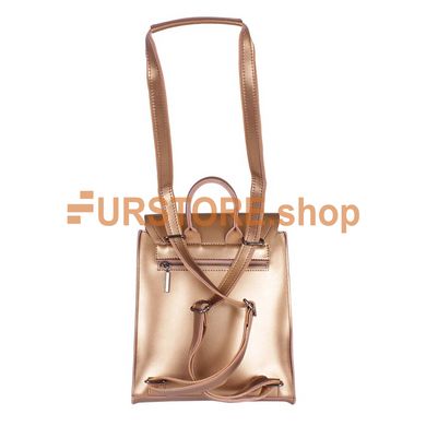 фотогорафия Сумка-рюкзак de esse L29225-48 Золотая в магазине женской меховой одежды https://furstore.shop