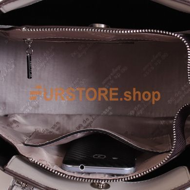 фотогорафия Сумка de esse L27796-19 Бежевая в магазине женской меховой одежды https://furstore.shop