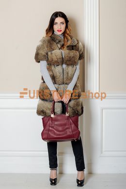 фотогорафия Меховой жилет из кролика от FurStore.shop в магазине женской меховой одежды https://furstore.shop