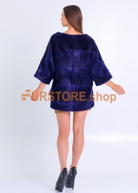 фотогорафия Меховой свитер из стриженого под норку меха в магазине женской меховой одежды https://furstore.shop