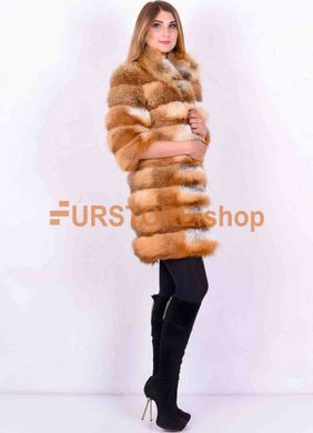 фотогорафія Жіноча шуба з лисиці в онлайн крамниці хутряного одягу https://furstore.shop