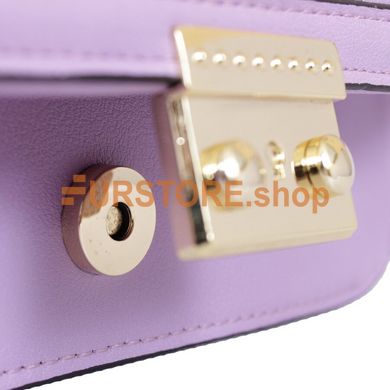 фотогорафия Сумка de esse DS30708-73 Фиолетовая в магазине женской меховой одежды https://furstore.shop