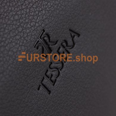 фотогорафия Сумка de esse T37431-1A Черная в магазине женской меховой одежды https://furstore.shop