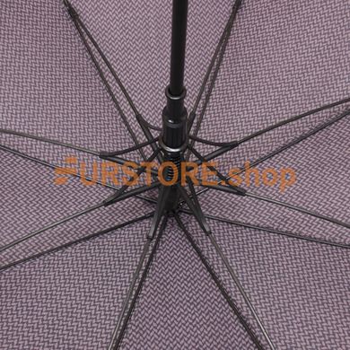 фотогорафия Зонт-трость de esse 1204 полуавтомат Черно-белый в магазине женской меховой одежды https://furstore.shop