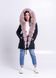 photo Women`s parka with lavander fur of polar fox in the women's furs clothing web store https://furstore.shop