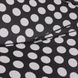 фото Зонт-трость de esse 1204 полуавтомат Черно-белый в интернет магазине магазине меха https://furstore.shop