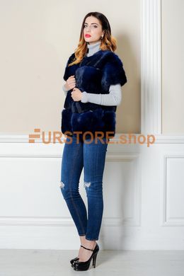 photographic Short quarter vest with sleeve in the women's fur clothing store https://furstore.shop