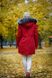 фото Зимова хутряна парка кольору чорнобурка в онлайн крамниці жіночого одягу https://furstore.shop