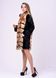 фото Женская шуба из лисы расшитая плюшевой нутрией, размеры 40-52 в интернет магазине магазине меха https://furstore.shop