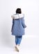 фото Зимова жіноча парка з вуалевим песцем в онлайн крамниці жіночого одягу https://furstore.shop