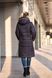 фото Жіночий синій пуховик єврозима в онлайн крамниці жіночого одягу https://furstore.shop