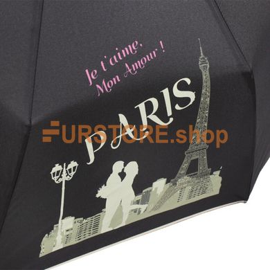 фотогорафия Зонт складной de esse 3138 автомат Любовь в Париже в магазине женской меховой одежды https://furstore.shop