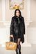 фото Довга шуба коричневого кольору з хутра нутрії з гофрой в онлайн крамниці жіночого одягу https://furstore.shop