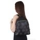 фото Сумка-рюкзак de esse DS23186-4001 Черная в онлайн крамниці жіночого одягу https://furstore.shop