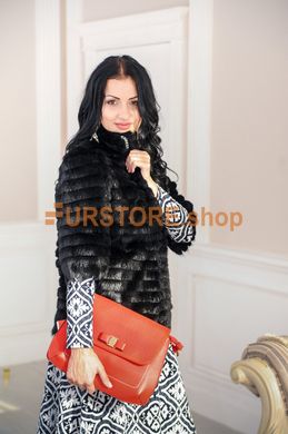 photographic Short autolyed fur coat made from natural nutria fur in the women's fur clothing store https://furstore.shop